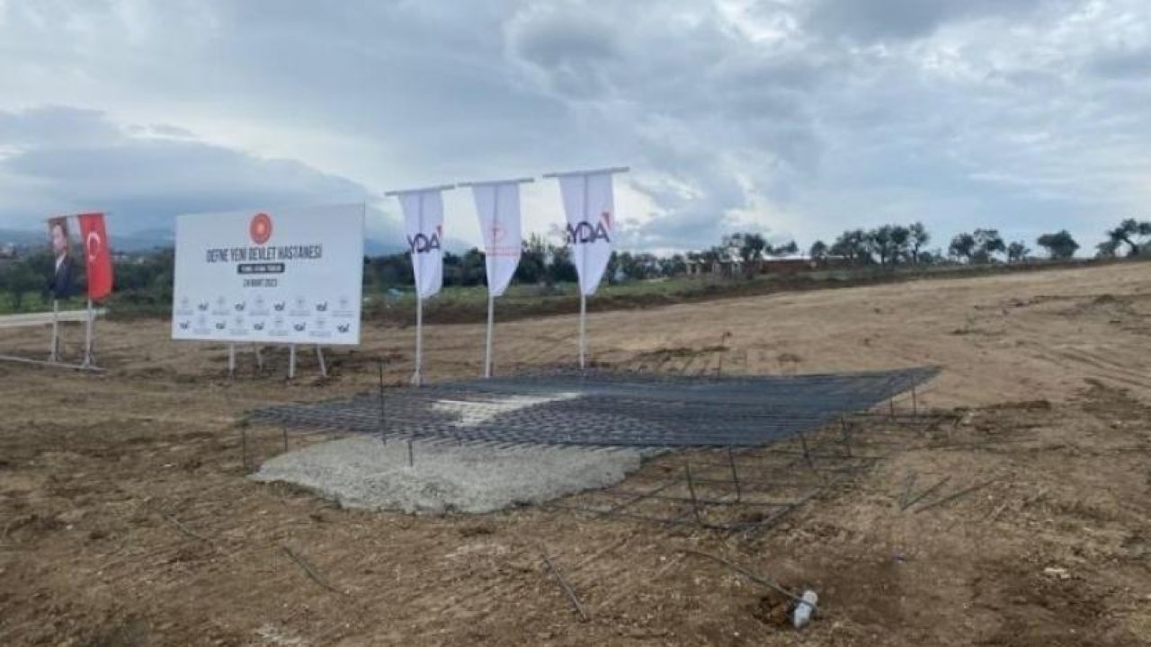 Erdoğan’ın beton döktüğü ‘temel’ kaldırıldı